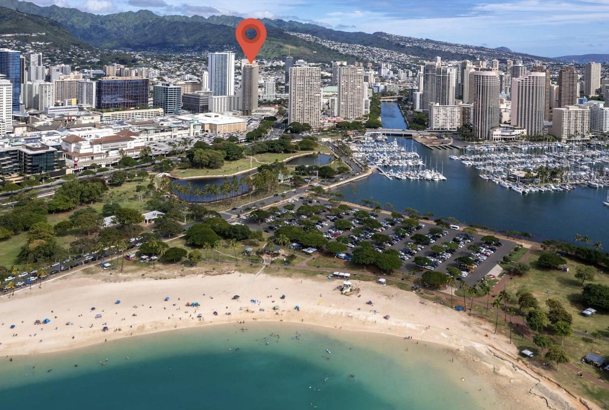 Ala Moana Condo By Zelloo Хонолулу Екстериор снимка